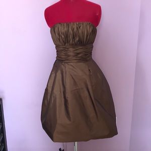 Gorgeous bronze/brown formal dress